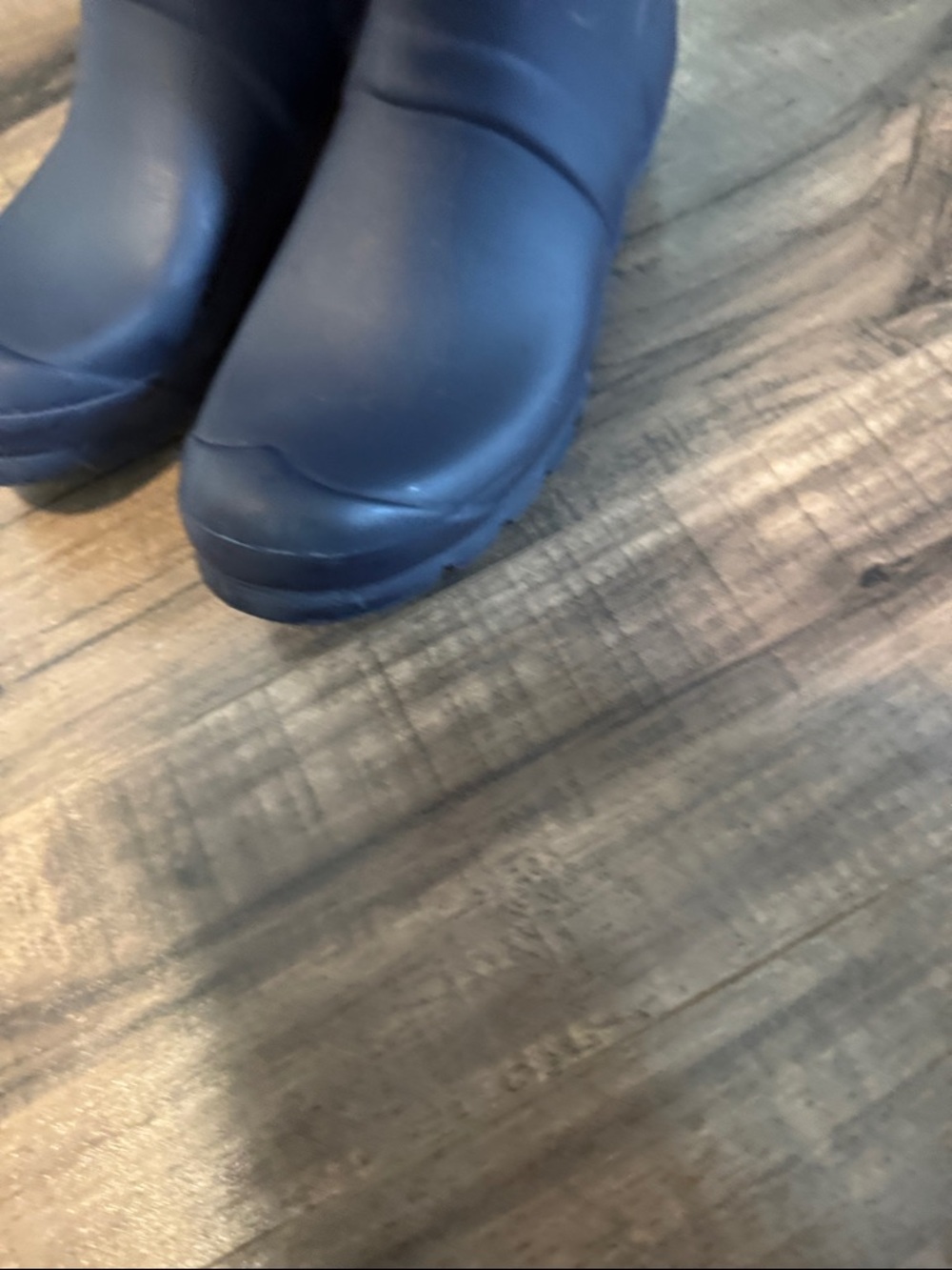 Hunter Tall Matte Navy Rubber Boots - Picture 9 of 14